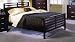 Eastern King Contemporary Shaker Bed in Cappuccino Finish