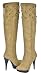 Cleopatra Encore Olive Women Over The Knee Boots, 8
