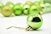AMS Shatterproof Clear Plastic Christmas Ball Ornaments Decorative Xmas Balls Baubles Set with Christmas Trees Decorations (6cm Green)