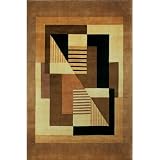 Momeni New Wave Original NW-06 Gold Area Rug, 9' 6 x 13' 6