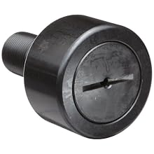 Koyo Torrington Track Roller, Standard Stud, Unsealed/Slotted, Steel, Inch