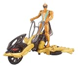 Power Ranger RPM Racing Performance Cycle with 5" Figure: Auxiliary Trax Ranger Gold Cycle