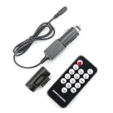 Transmetteur FM pour Apple iPhone 4, 3Gs/3G iPhone, 2G, iTouch 2, iTouch 3, Tous les modèles iPod - avec télécommande