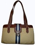 Women's Chaps Purse Handbag Beverly Hills Khaki
