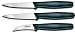Victorinox 3-Piece Paring Knife Set, Black Handles