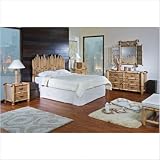 Hospitality Rattan 4 PC SET-712-B Havana Bamboo 4 Piece Bedroom Set Size: King Review