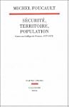 S�curit�, territoire, population