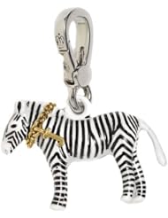 Juicy Couture - Zebra - Silver Plated Charm