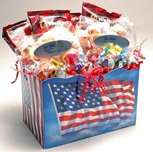 Flag Gourmet Treat Box by Top-Shelf Sweets n Gifts