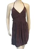 SALE!! Terry Dirndl Waist Halter Dress Juniors