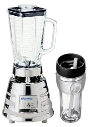 Oster 4093-8O Classic Beehive Blender with Bonus Bandit Blend N Go, Chrome