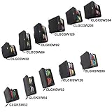 ProSleeve Classic Nylon CD Wallet with 92 CD Capacity, Black CLGCDW92