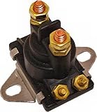 Marine 12V Solenoid for Mercury Mercruiser 35-275 HP replaces 89-96158T Curved Base