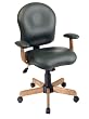 Oak Wood Managers Chair By Office Star