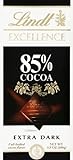 Lindt Excellence Extra Dark Chocolate 85% Cocoa, 3.5-Ounce Package