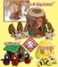 Kyjen Hide-A-Squirrel Puzzle Toy for Dogs, Large