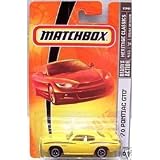 Matchbox '70 Pontiac GTO Heritage Classics light yellow #10