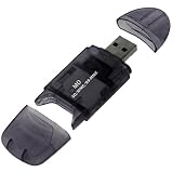 Malcom Distributors Multi Format Black USB Memory Card Reader Writer for SD microSD miniSD MMC RSMMC memory cards 41V5Cvq1WSL. SL160 Malcom Distributors Multi Format Black USB Memory Card Reader Writer for SD microSD miniSD MMC RSMMC memory cards
