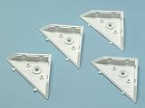 Review Plasplug  / Plasplug Wcb584 White Corner Brackets (Pack 4)