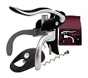 Lightning Lever Connoisseur Lever Corkscrew Set with mouse foil cutter & spare worm
