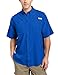 Columbia Men's Tamiami II SS Shirt, Vivid Blue, X-Small