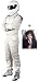 *FAN PACK* - THE STIG - LIFESIZE CARDBOARD CUTOUT / STANDEE / STANDUP (Height 182cm) - Official BBC Top Gear - INCLUDES 8x10" (25x20cm) STAR PHOTO - FAN PACK #48