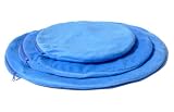 PlayaPup PP8010-S - PlayaPup Pup Warmer Heating Dog Mat Pressure Activated with Chew Resistant Cord Blue Small 