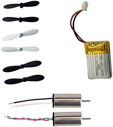 IUModel Crash Pack for JJRC H20 RC Quadcopter JJRC H20 Battery Propeller Motor