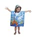 Mini Poncho Pal Shark Childs UPF 50+ Hooded Towel Age 1-3 years
