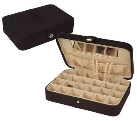 24 Compartment Jewelry Case- Rings & Earrings