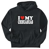 Sweatshirt Black  Love My Chihuahuas  Dog