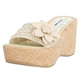 Steve Madden Women's Darline Cork Heel Slide
