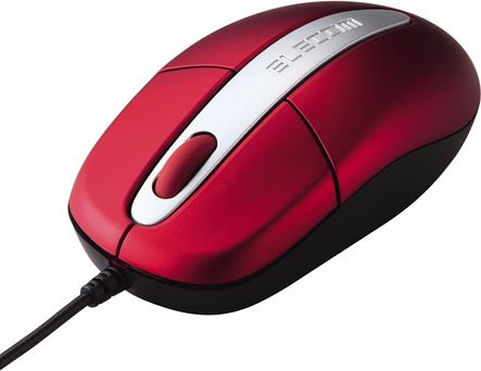 Cover image : ELECOM USB&PS/2接続ホイール付光学式マウス レッド M-M2UP2RRD