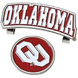 Collegiate Slider Ball Marker Cap/Belt Clip - Oklahoma