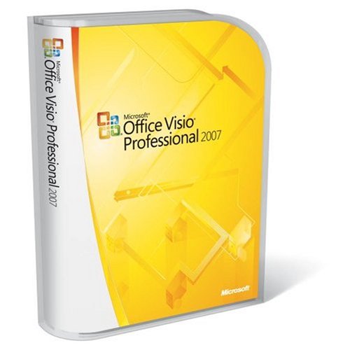 Microsoft Office Visio Professional 2007 - Ensemble complet - 1 PC - CD - Win - français