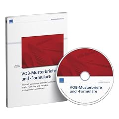 VOB-Musterbriefe und Formulare f�r Bauunternehmer. Rechtlich aktuell und stilsicher formuliert. Briefe, Formulare und Vertr�ge, praxisgerecht kommentiert