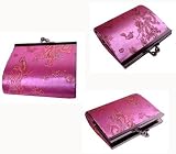 Pink Satin Change Purse