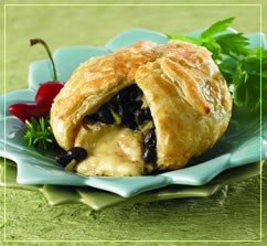 Brie En Croute by Crab Cakes