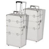Zoom Produkt-Bild: 218607 Alu Trolley Alukoffer Pilotenkoffer silber