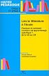Lire la litt�rature � l'�cole : Pourquoi et comment conduire cet aprentissage sp�cifique ? De la GS au CM
