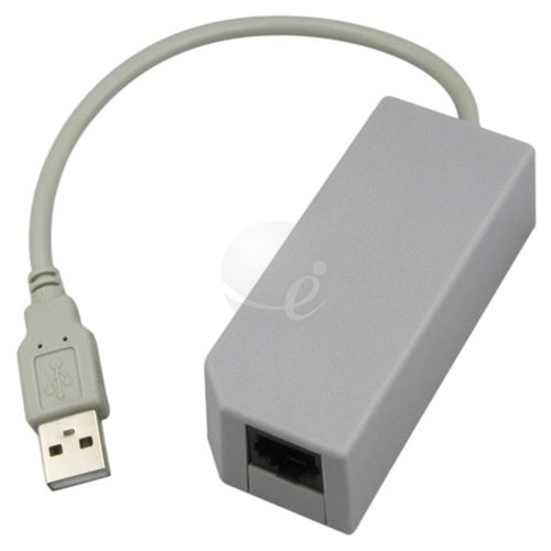 Ethernet LAN Adapter for Nintendo Wii USB Port