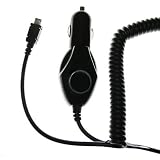BlackBerry Micro USB Vehicle Charger for BlackBerry 8900, Tour 9630, Storm, Pearl Flip, BlackBerry Bold 2 (Black)