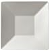 Nikko Ceramics Kensington 8-Inch Square Deep Plate