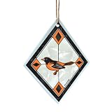 MLB Baltimore Orioles Art Glass Ornament