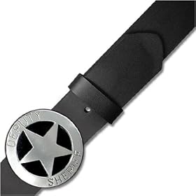 Black Leather Belt for Belt Buckles All Sizes (Buckles Sold Separately)