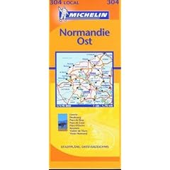 Michelin "Local" France Map #304: Eure, Seine-Maritime