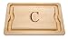 Kitchen & Housewares : JK Adams 20-by-14-Inch Monogrammed Cutting Board, 