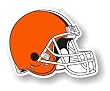 Cleveland Browns 12" Vinyl Magnet Set Of 2 - Browns 12 Magnet"
