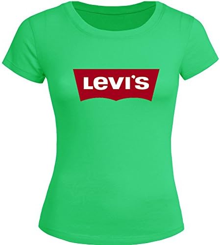 Levi's Batwing For Women's Printed Tee Tshirt X-Large Green
