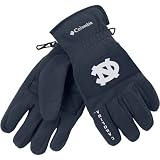 Columbia North Carolina Tar Heels Number One Fleece Gloves